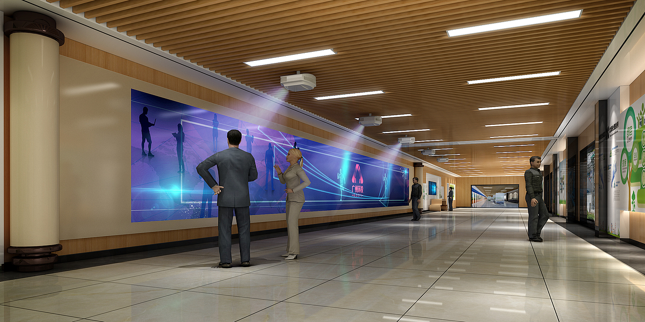 垃圾分类科普走廊（图ZMjkzNDkyNzg4） - 展陈设计 - 站酷设计师树洞先生1原创素材 - 站酷ZCOOL