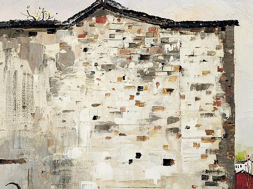 吴冠中《画眼》大师文字，作品欣赏，第二十四更