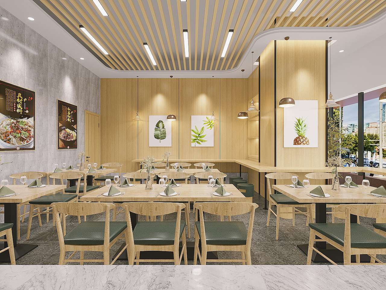 德阳快餐店设计快餐店装修设计公司成都餐饮品牌策划