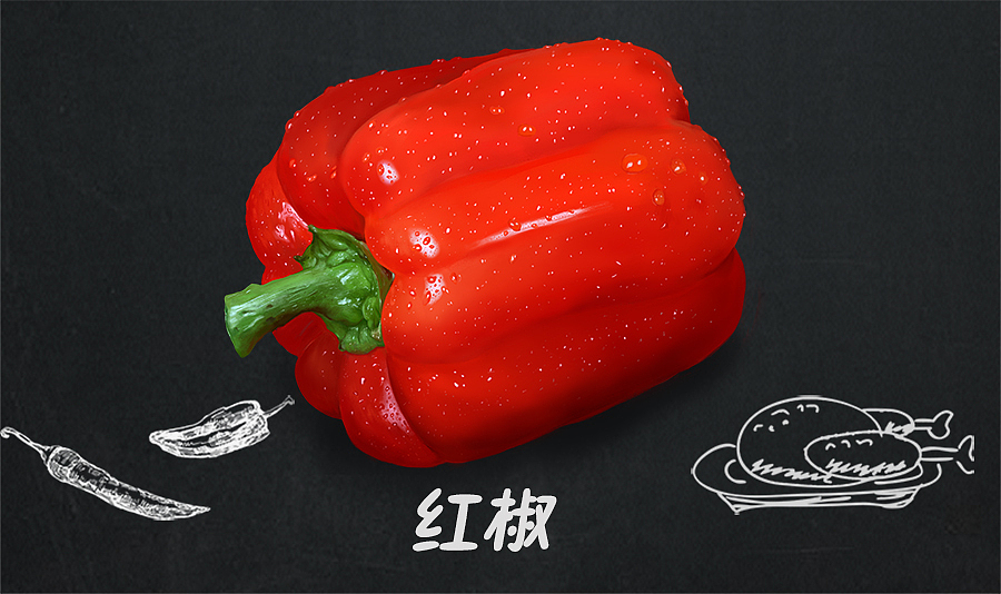 近期一些纯手绘小作品