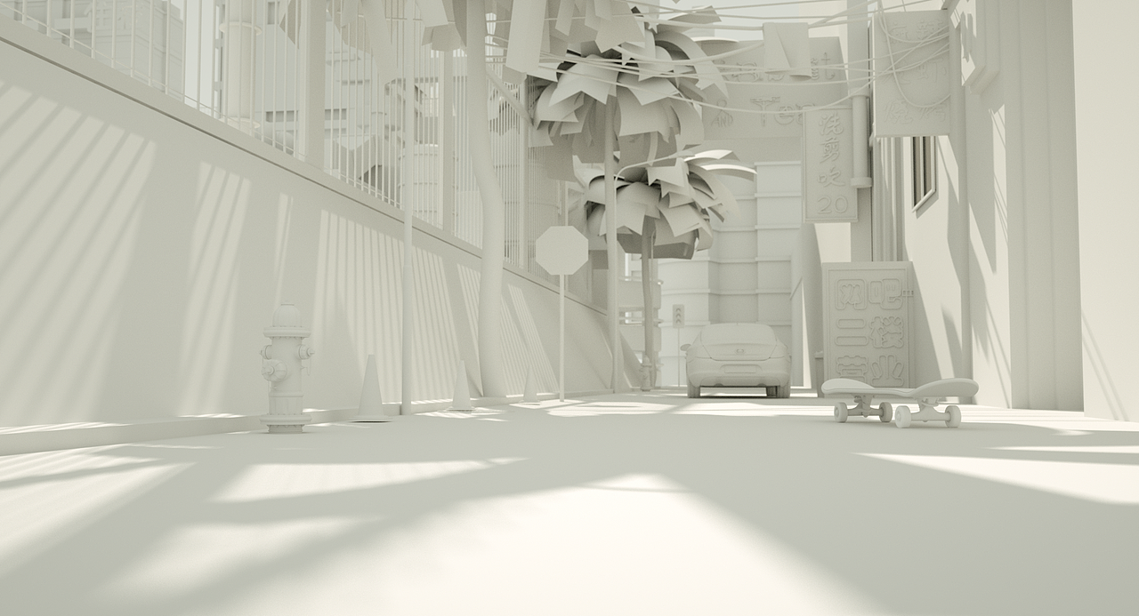 街头小巷（图ZMTg0MjExOTA0） - 动画/影视 - 站酷设计师elephanting原创素材 - 站酷ZCOOL