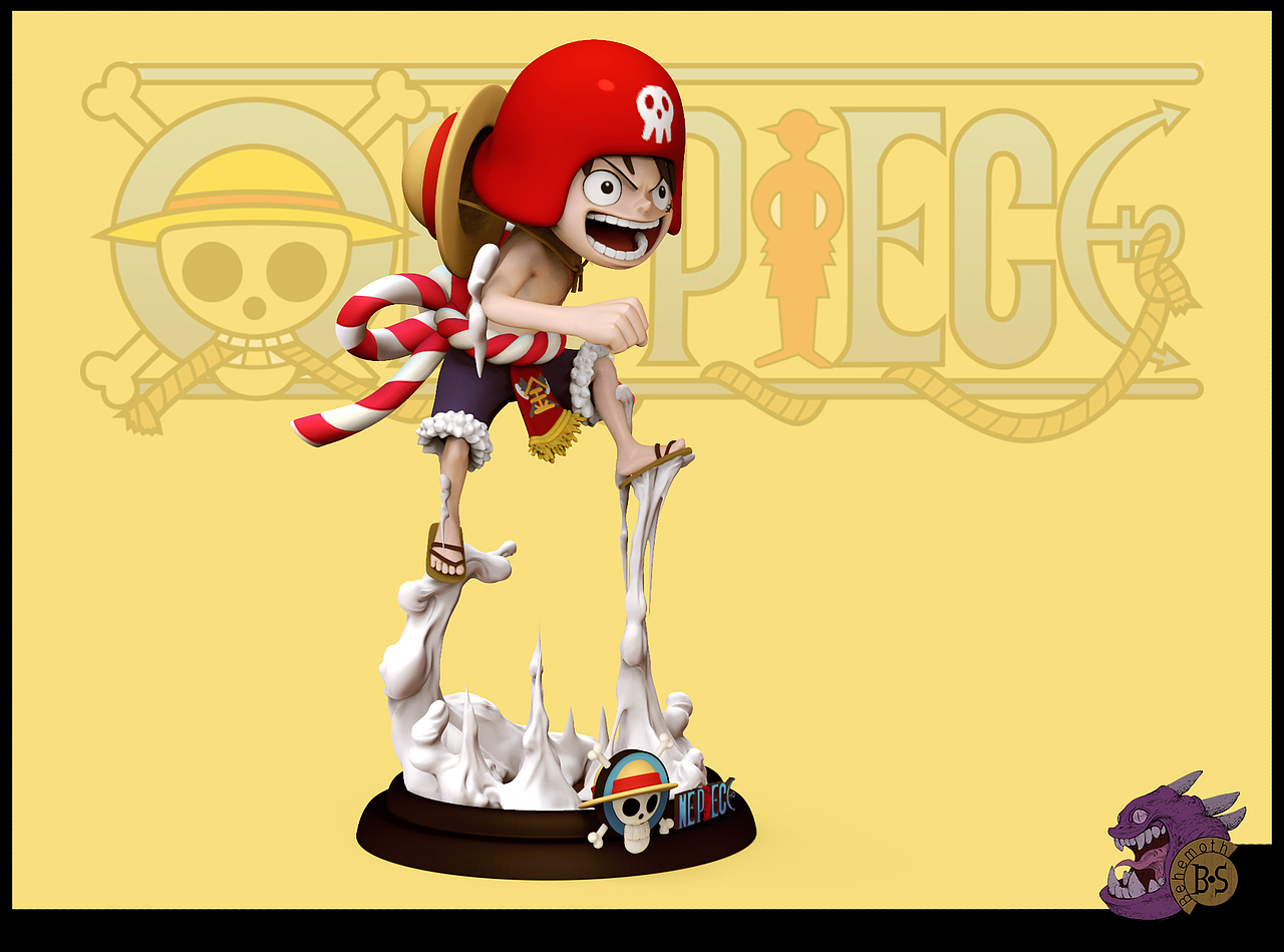 黄金城草帽海贼团共鸣系列---路飞!