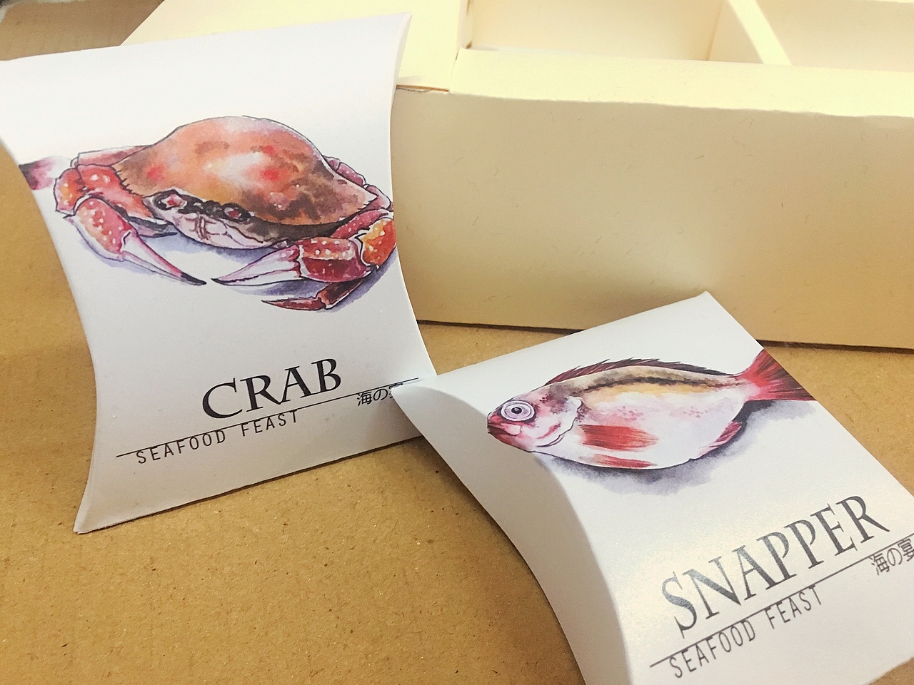 “海之宴”包装设计（图ZMTMyNzc2OTA4） - 包装 - 站酷设计师王木木阿姨原创素材 - 站酷ZCOOL