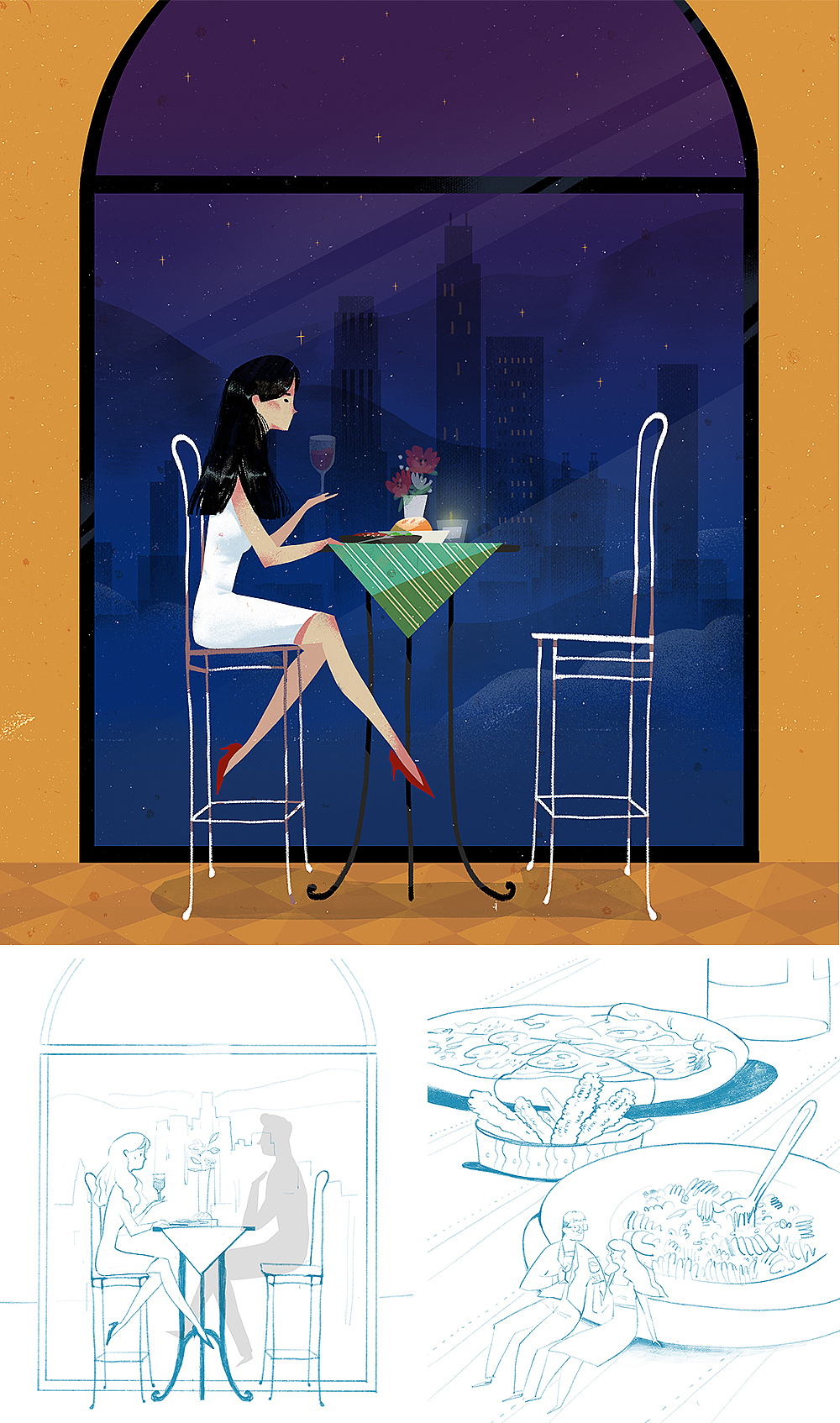 LA Times 洛杉矶时报 X 商稿