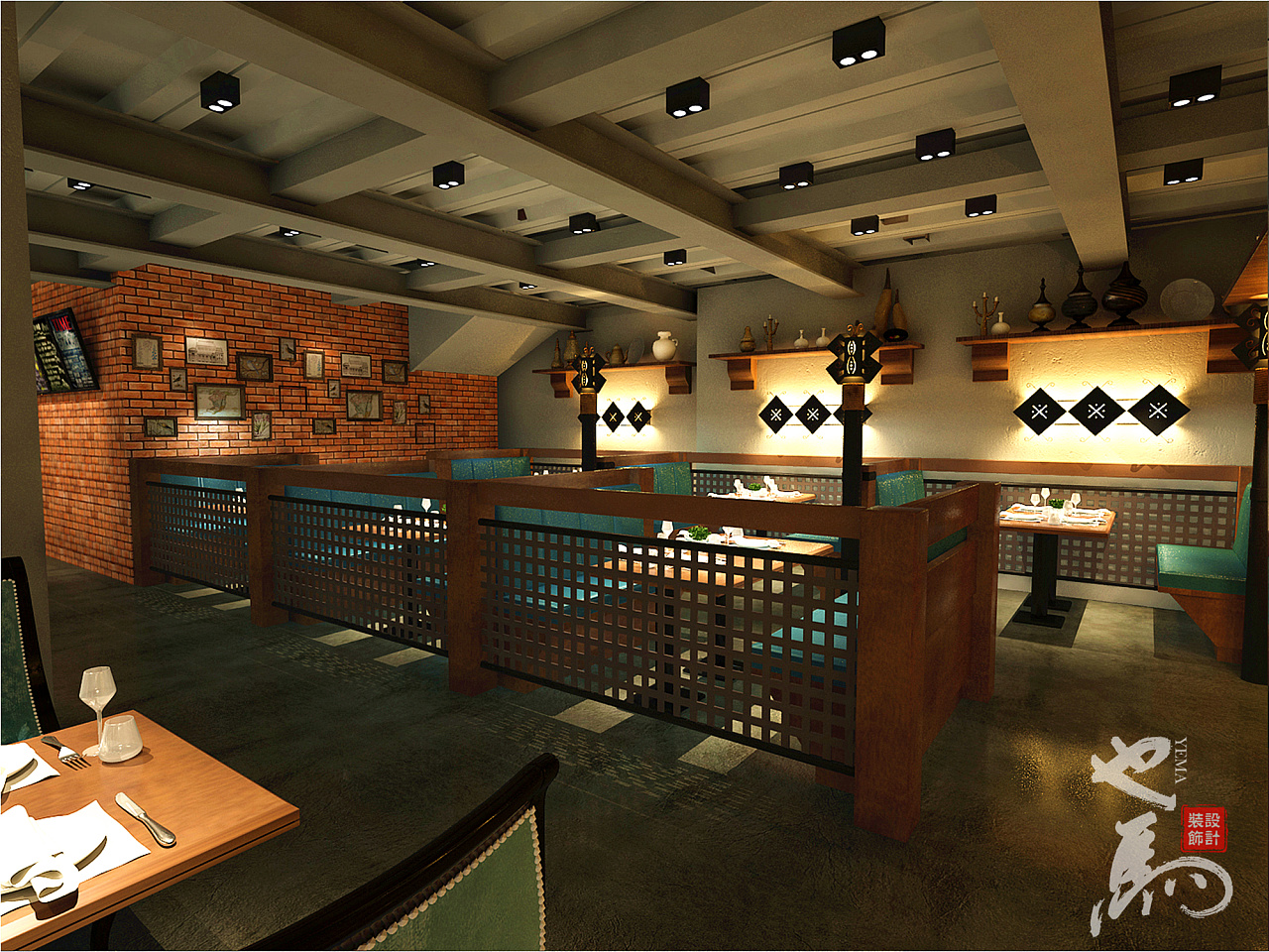 《那家面包房｜烘焙》效果图方案|空间|家装设计|T2_DESIGN - 原创作品 - 站酷 (ZCOOL)