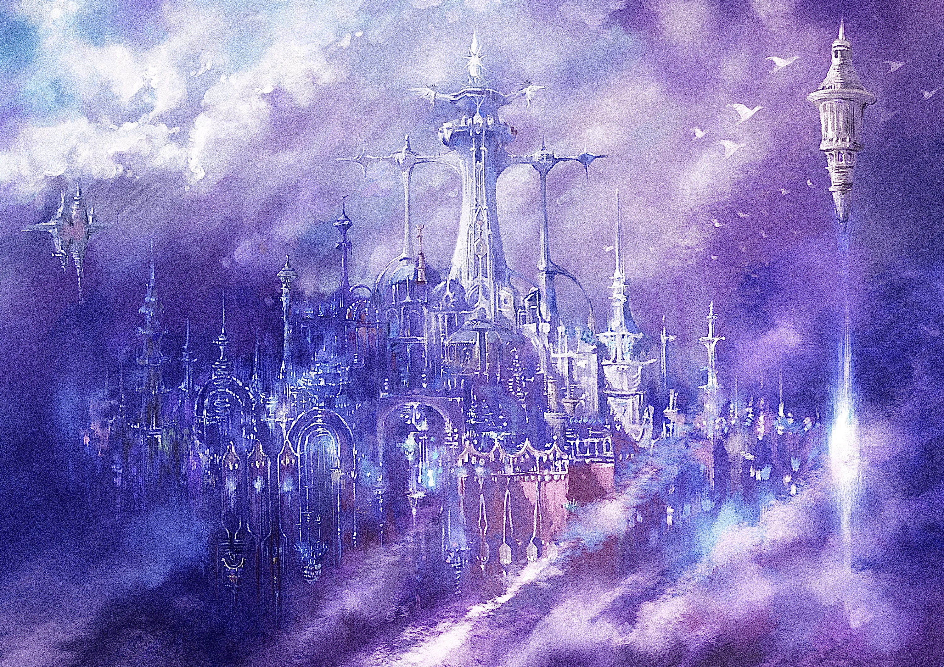 a world within a shade 云中城