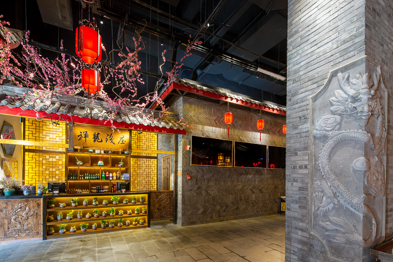 厦门火锅店 祥龙十八掌火锅店装修完工 火锅店实景案例