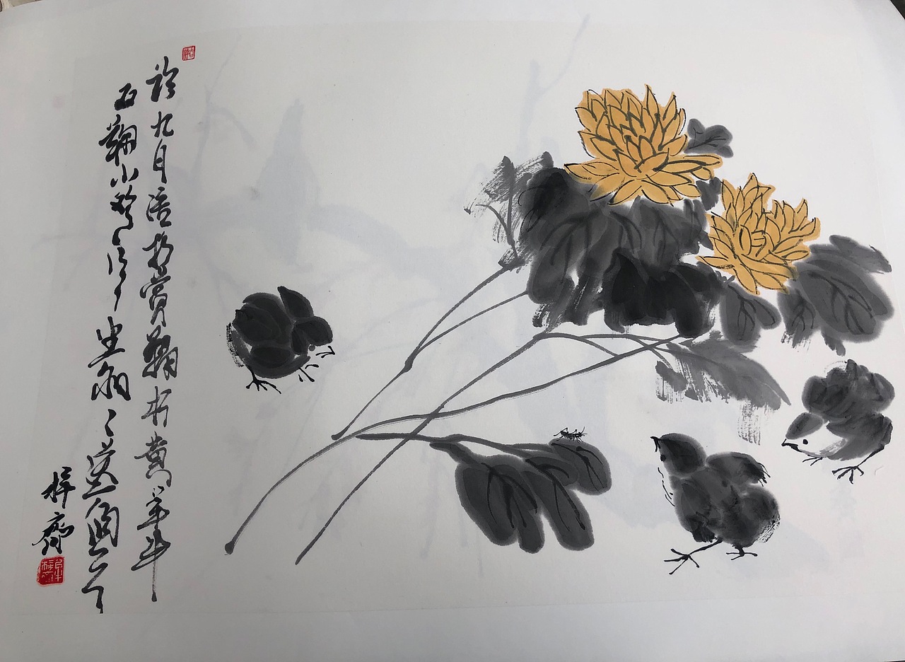 小写意临摹（图ZMTY0MjA2MzIw） - 绘画 - 站酷设计师木梓0318原创素材 - 站酷ZCOOL