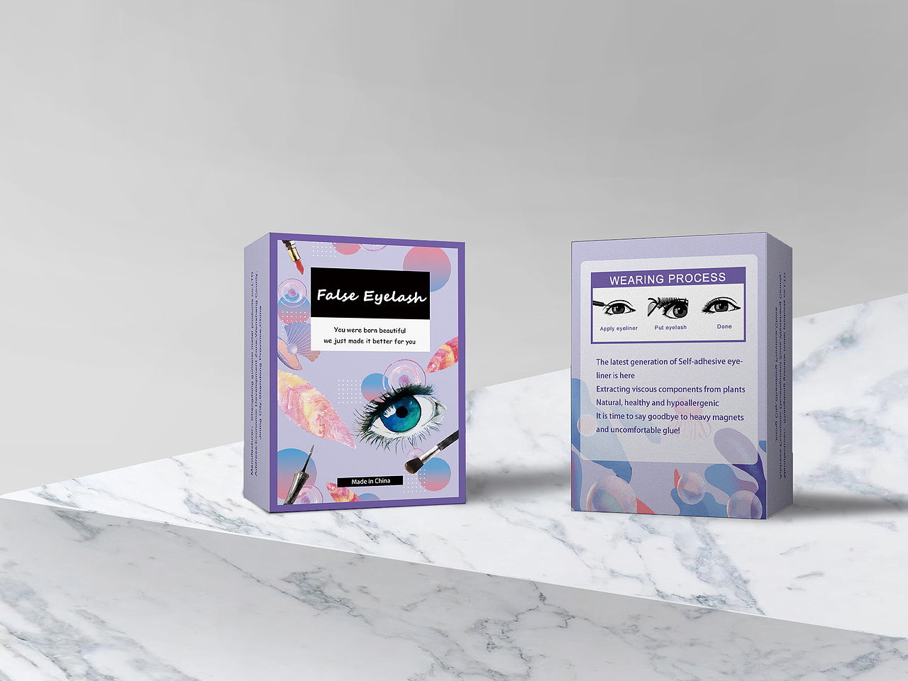外站睫毛包装