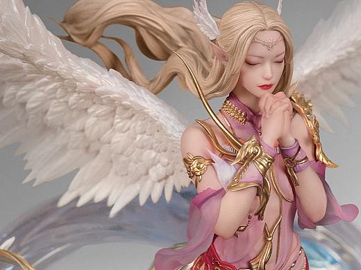 完美世界正版授权-羽灵雕像制作~（个人主页-ZNjExOTQ2NDQ=） - 手办/模玩 - 站酷设计师TKINGTOYS原创素材 - 站酷ZCOOL