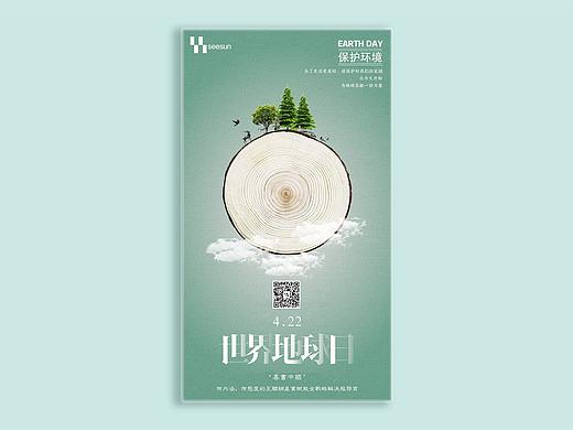 世界地球日海报