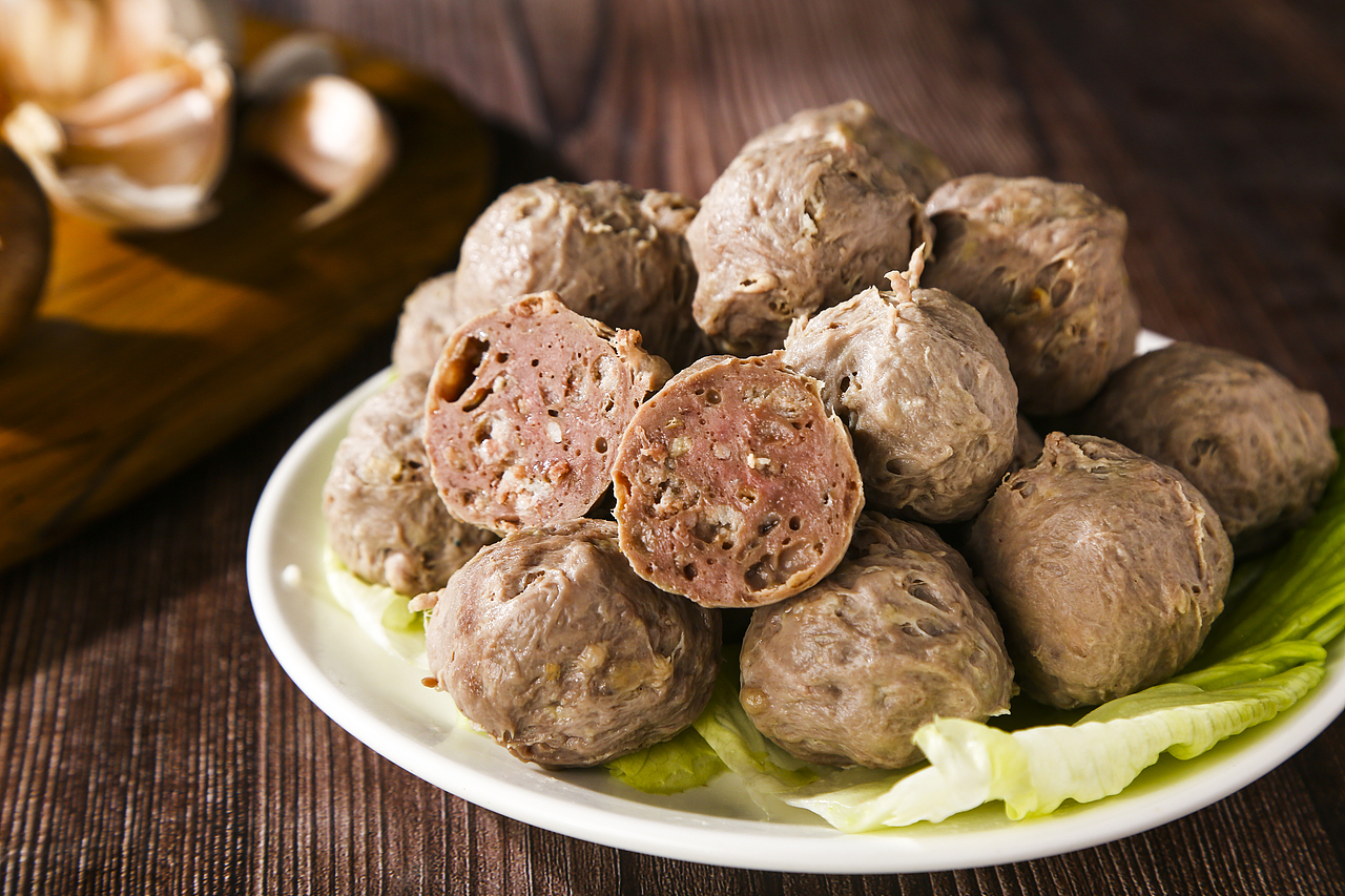 /美食潮汕小吃/潮汕牛肉丸/猪肉卷（图ZMjI3NDc3ODYw） - 产品摄影 - 站酷设计师Ai迷岸原创素材 - 站酷ZCOOL