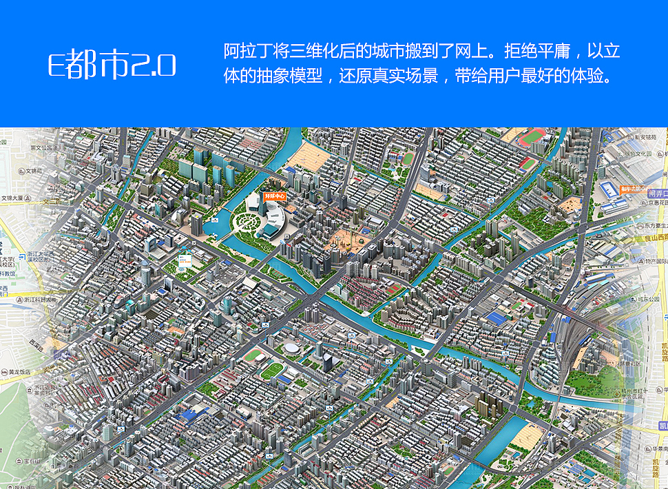 E都市地图PPT