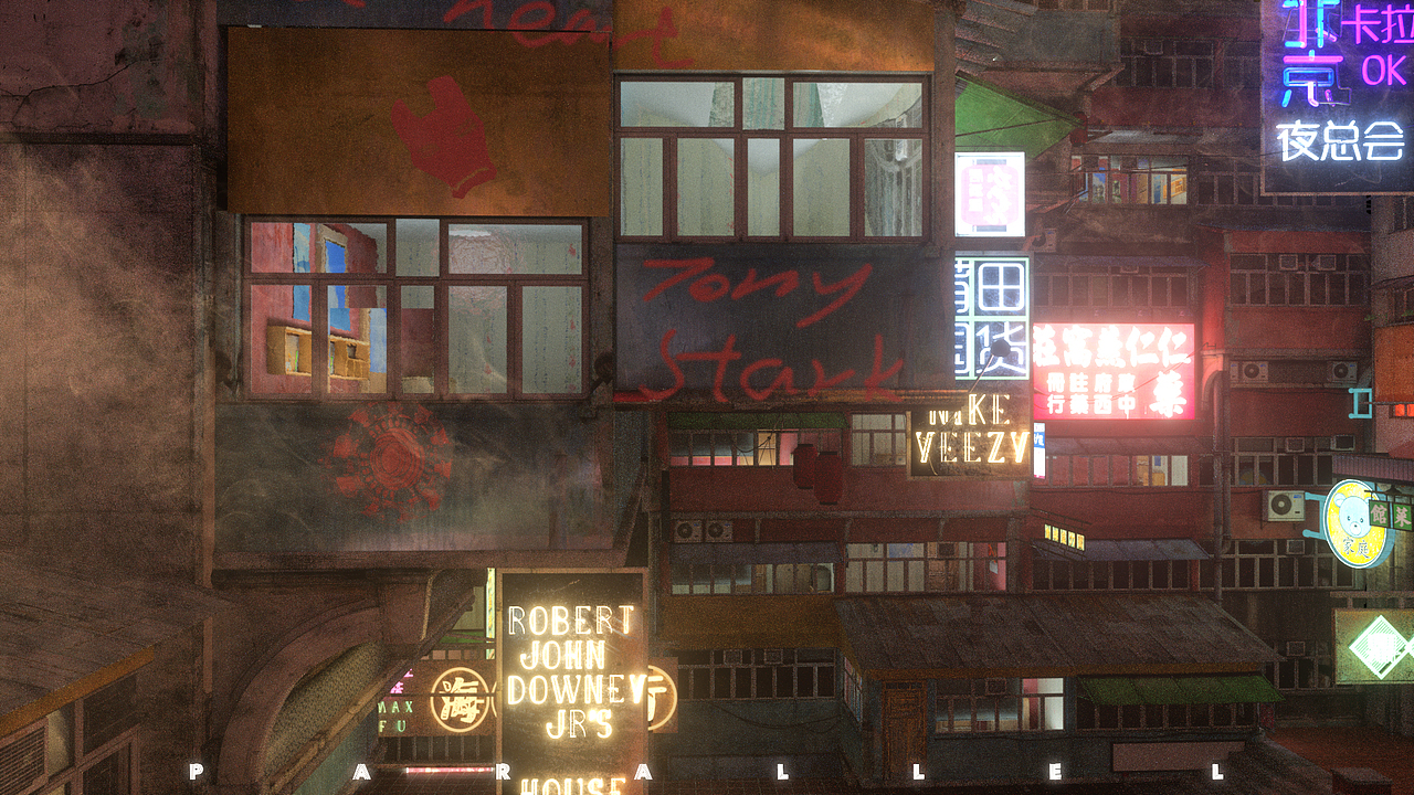 PARALLEL UNIVERSE-氛围渲染（图ZMTYyOTAyNjU2） - 场景 - 站酷设计师RIORDO橙子不苦原创素材 - 站酷ZCOOL