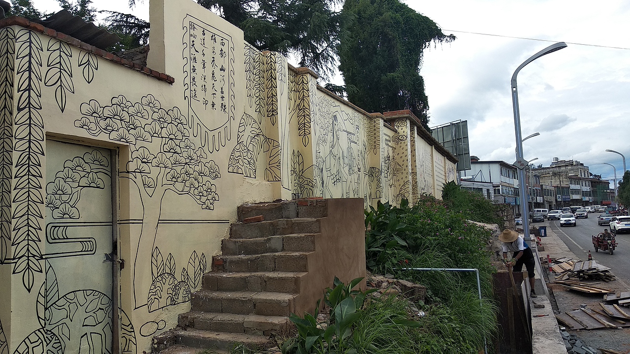 尊重工具,细心工作,感受绘画,感恩生命,基准与质量取决于我们的心——锦泰彩绘