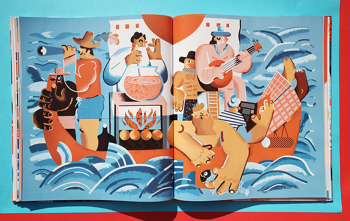 《WIELCY ODKRYWCY》 x 艺峰国际艺术家Karol Banach（图ZMjUxODg5Mjg0） - 绘本 - 站酷设计师AG艺峰国际原创素材 - 站酷ZCOOL