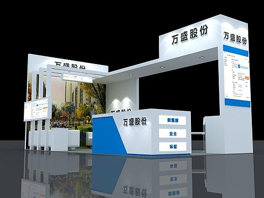 展览展会展台展位展示展馆展厅工装室内3D效果图设计