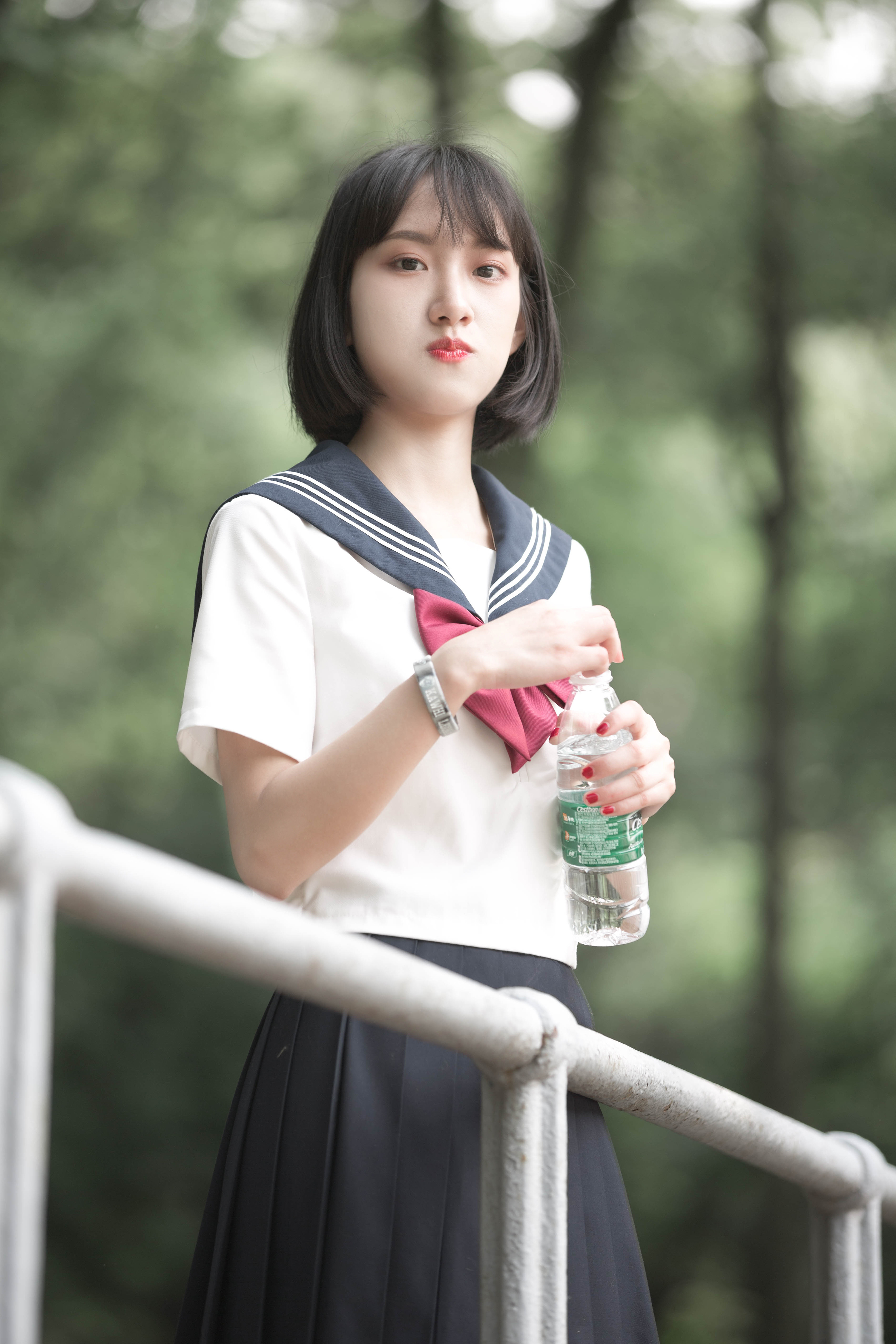 武汉大学 | jk少女|摄影|人像摄影|林慕潇 - 原创作品 - 站酷 (zcool)