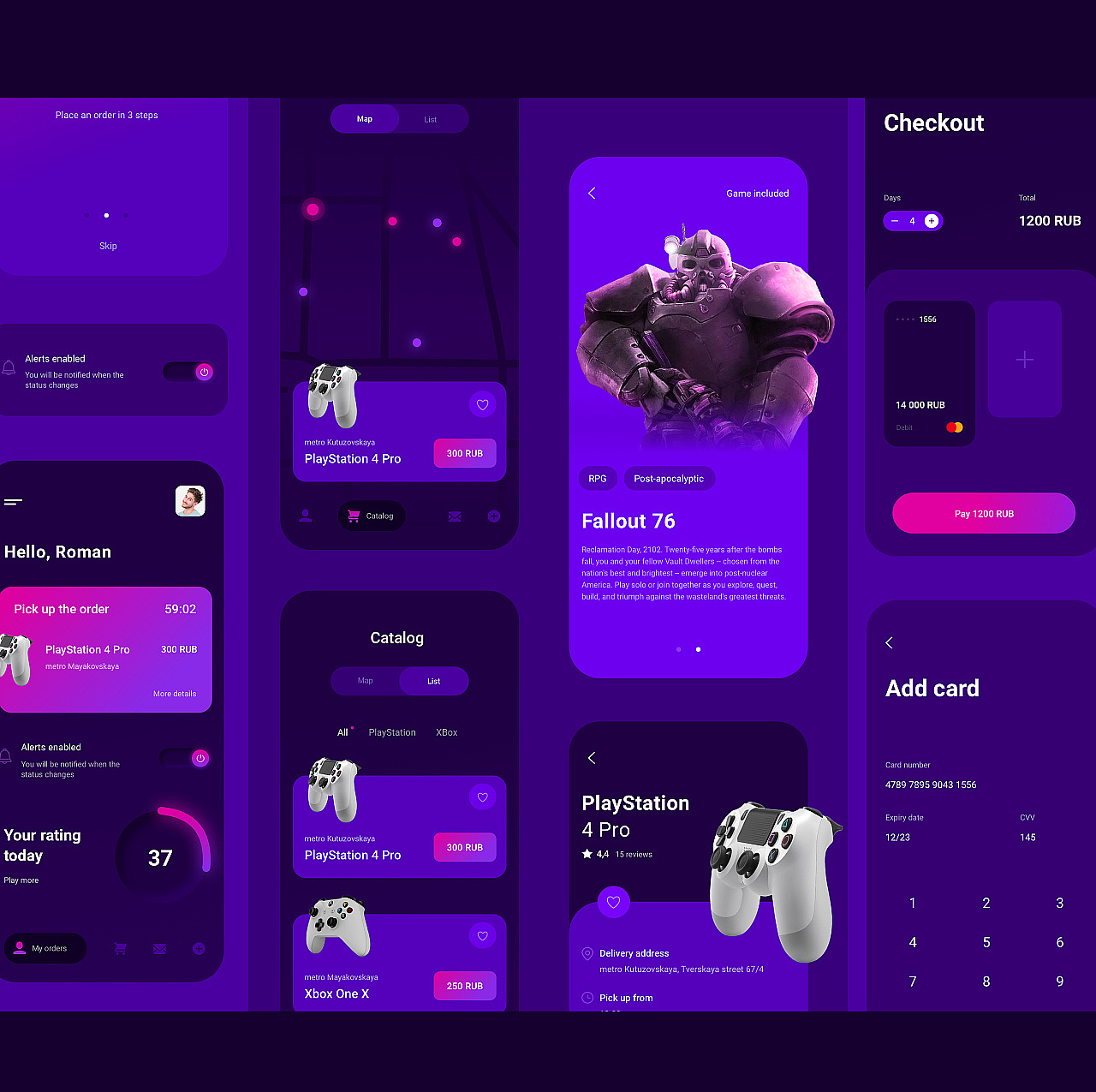 Game App（图ZMjkxNzA1NzEy） - APP界面 - 站酷设计师房其东原创素材 - 站酷ZCOOL