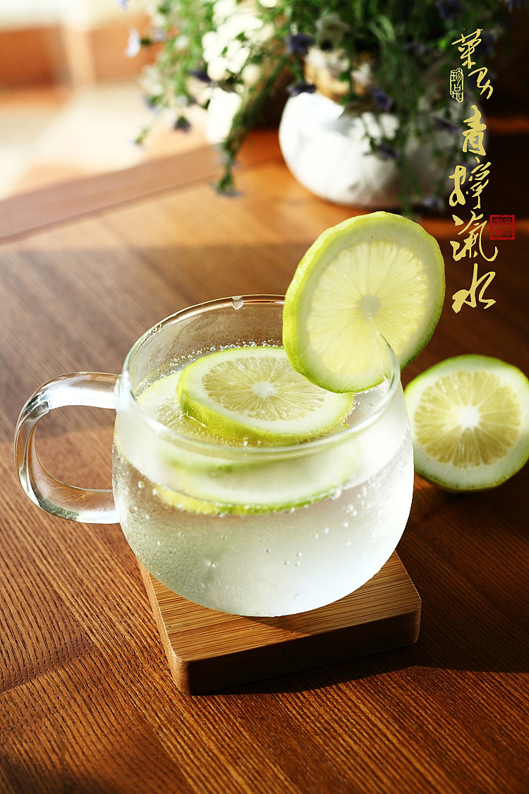 清凉一下,菜男青柠汽水,豆蜜仙草