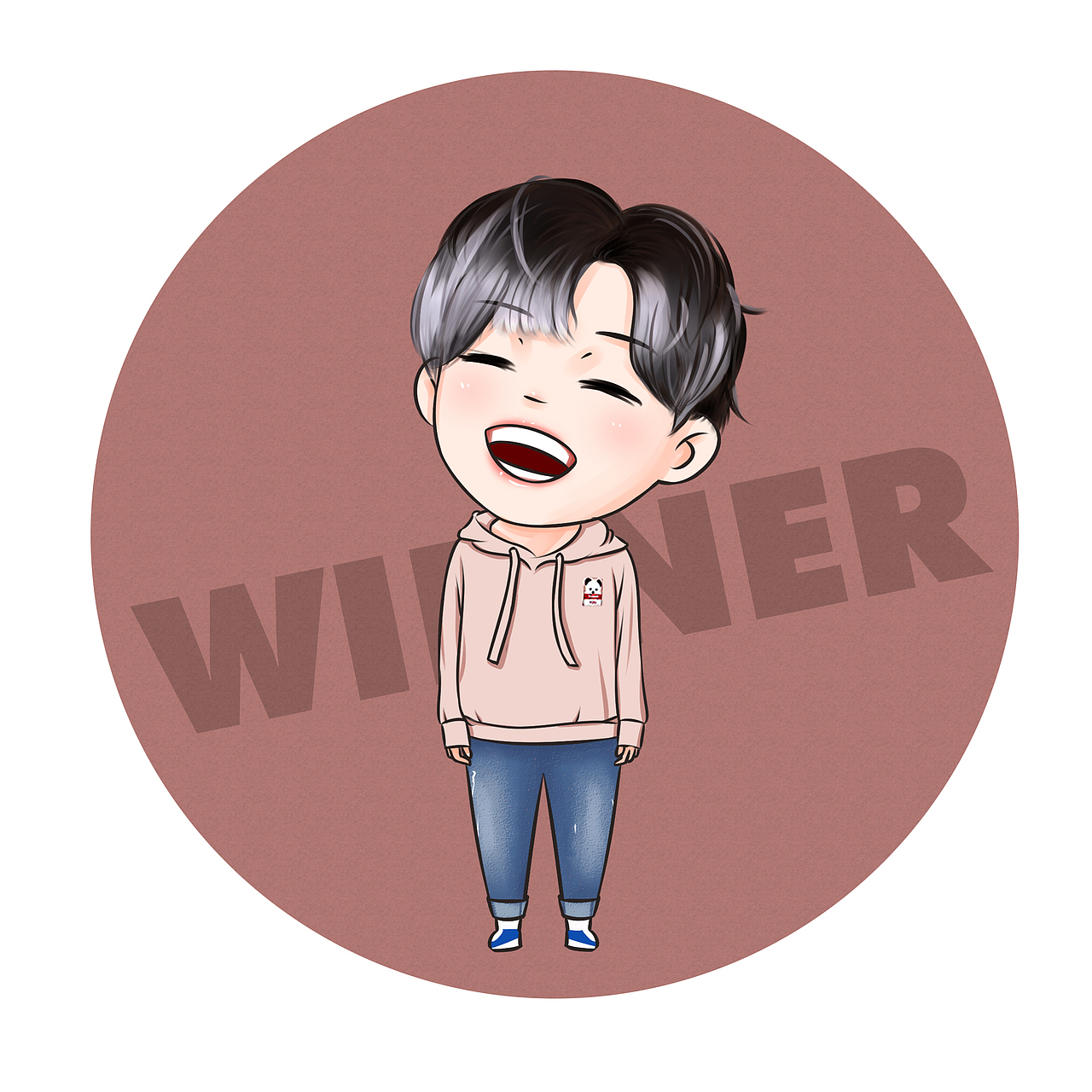 WINNER 五小只Q版（图ZNjk3Njc1NDA=） - 创作习作 - 站酷设计师蚯蚓蚯蚓我是乌龟原创素材 - 站酷ZCOOL