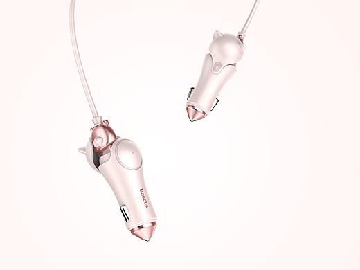 倍思呆萌车充Baseus Adorkable car charger