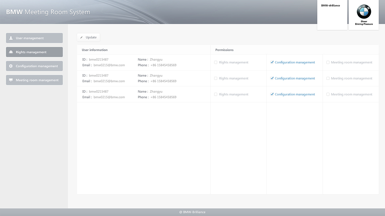 汽车行业会议室管理系统界面设计PC版（图ZNzk1MDcwMjg=） - 软件界面 - 站酷设计师replay1986原创素材 - 站酷ZCOOL