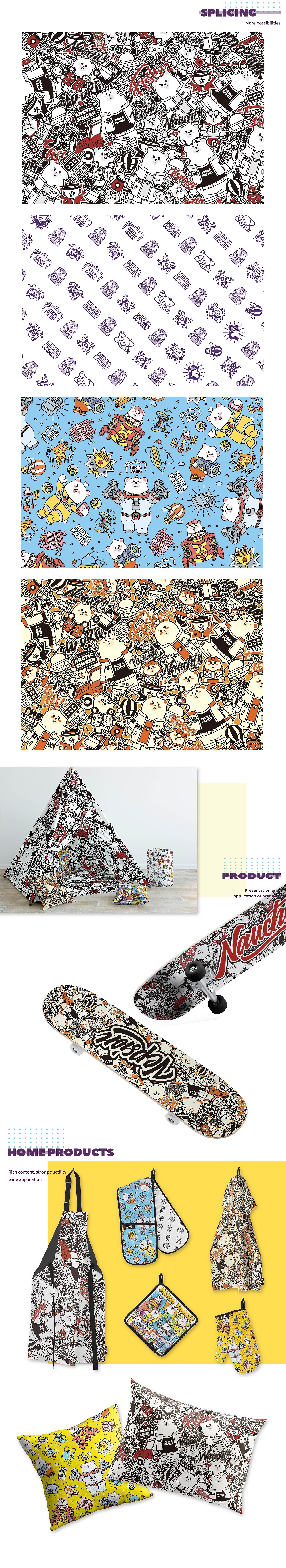 Midea Family 卡通形象延展 