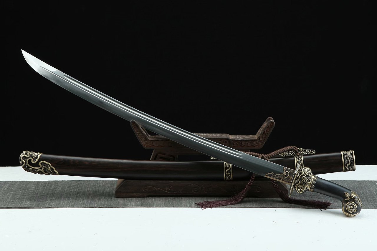 复刻清宫武备之乾隆天字号宝腾腰刀和风堂美术刀剑