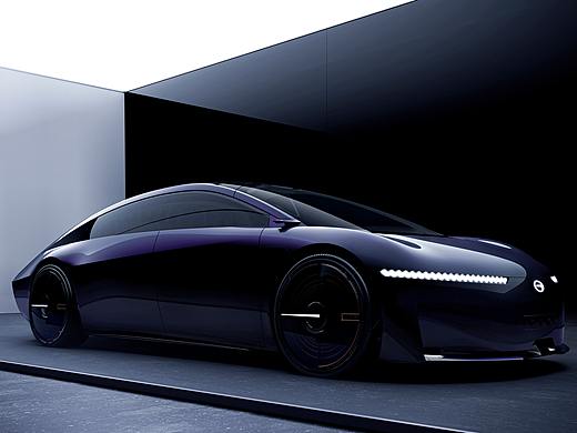 广汽智享旗舰电动概念轿跑TIME官方渲染图