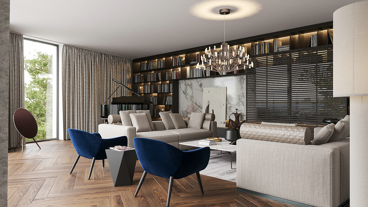 欧式公寓（图ZMTY0MjYwOTUy） - 家装设计 - 站酷设计师1992效果图0原创素材 - 站酷ZCOOL