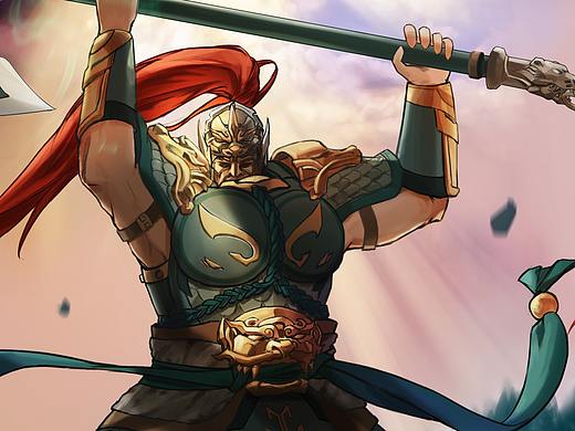 《战庭跃天》巨灵神三视图以及技能