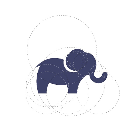 大象动物iconlogo