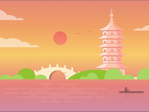 天气界面小插画