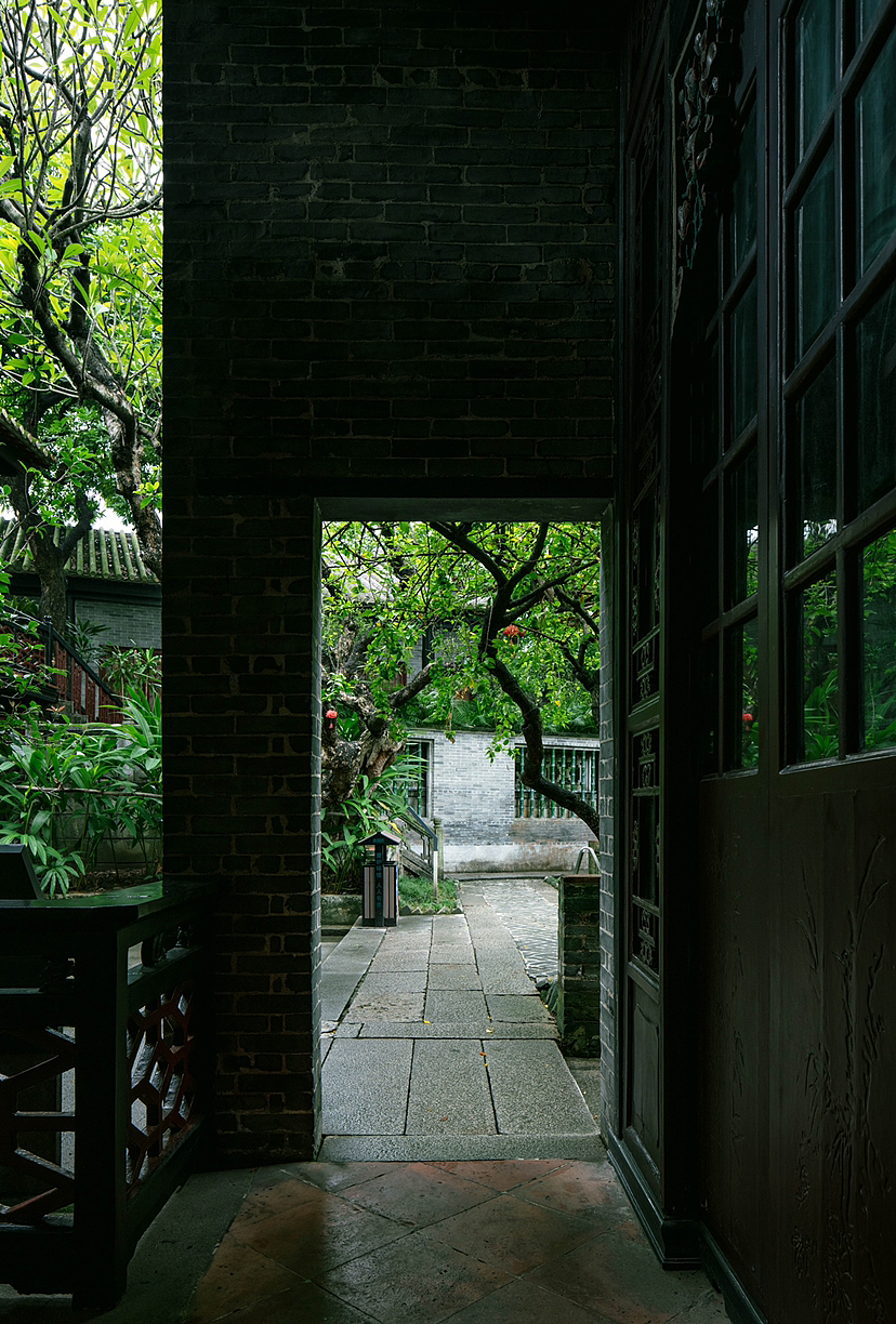 岭南园林冬日里的绿意