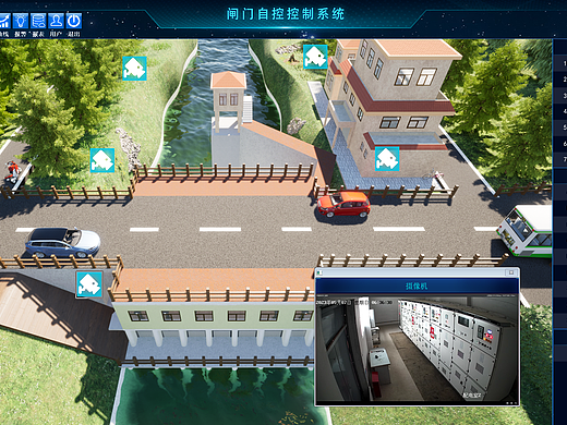 堤坝闸门控制系统