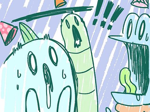 鱼仔系列小漫画（个人主页-ZMjY5Mjc0MDg=） - 短篇/格漫 - 站酷设计师某鱼原创素材 - 站酷ZCOOL