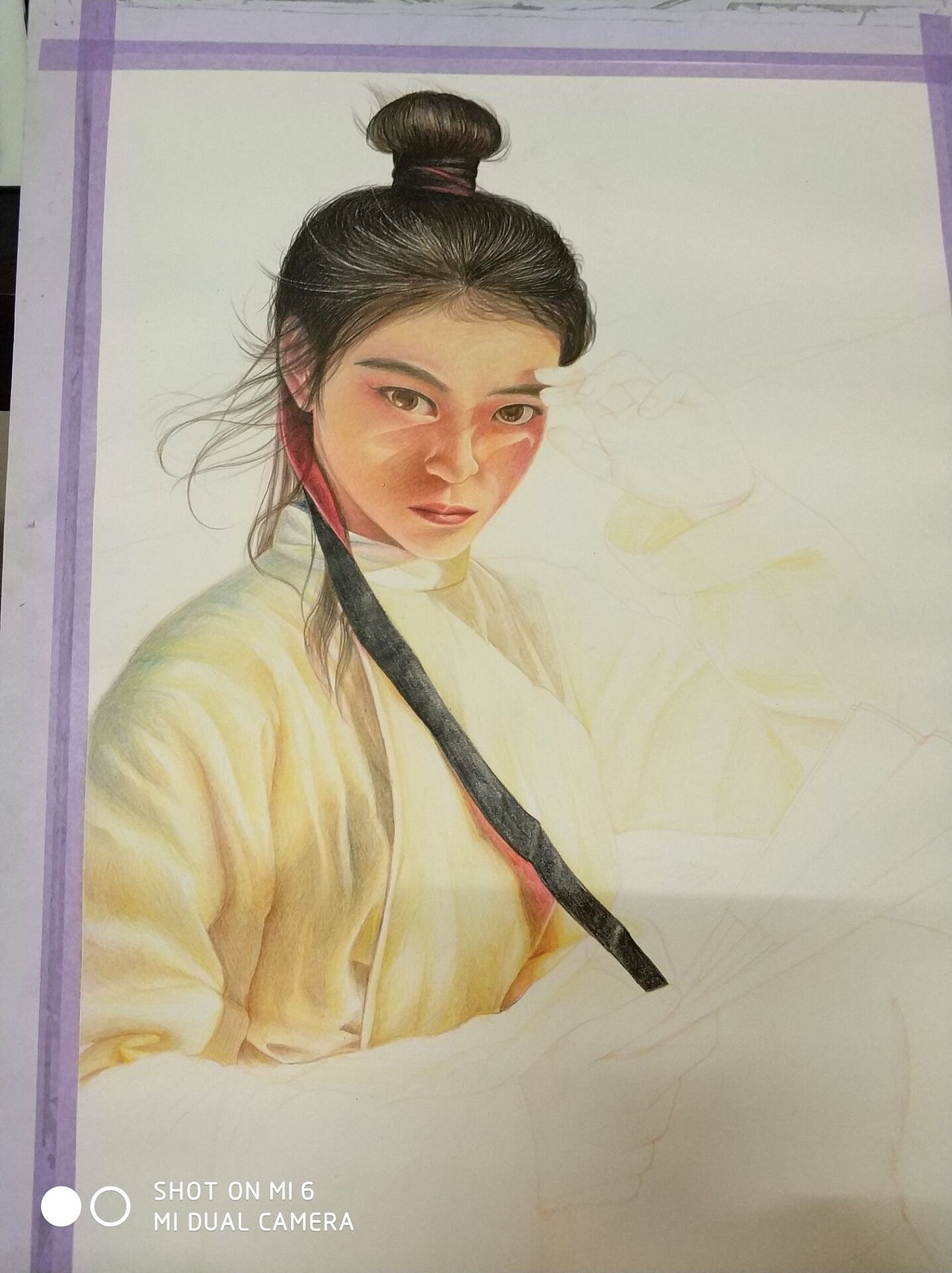 古代彩铅人物绘（图ZMTA3NTg3OTk2） - 创作习作 - 站酷设计师Z36274787原创素材 - 站酷ZCOOL