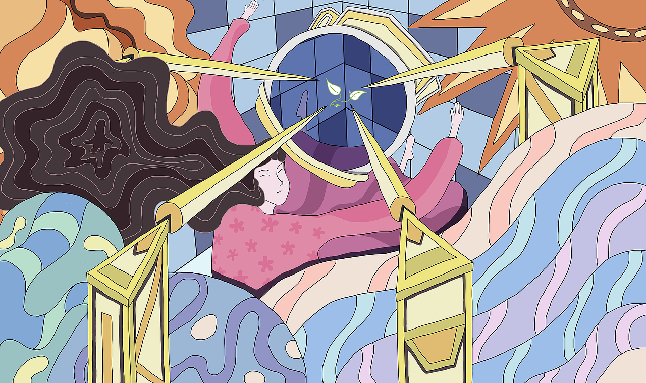 循環(huán)（圖ZMjIwOTc1Njgw） - 藝術(shù)插畫 - 站酷設(shè)計師方生532原創(chuàng)素材 - 站酷ZCOOL