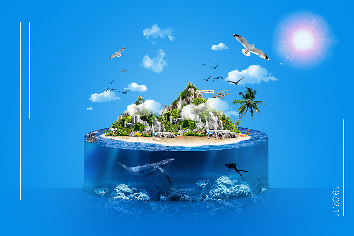 创意海报合成~临摹