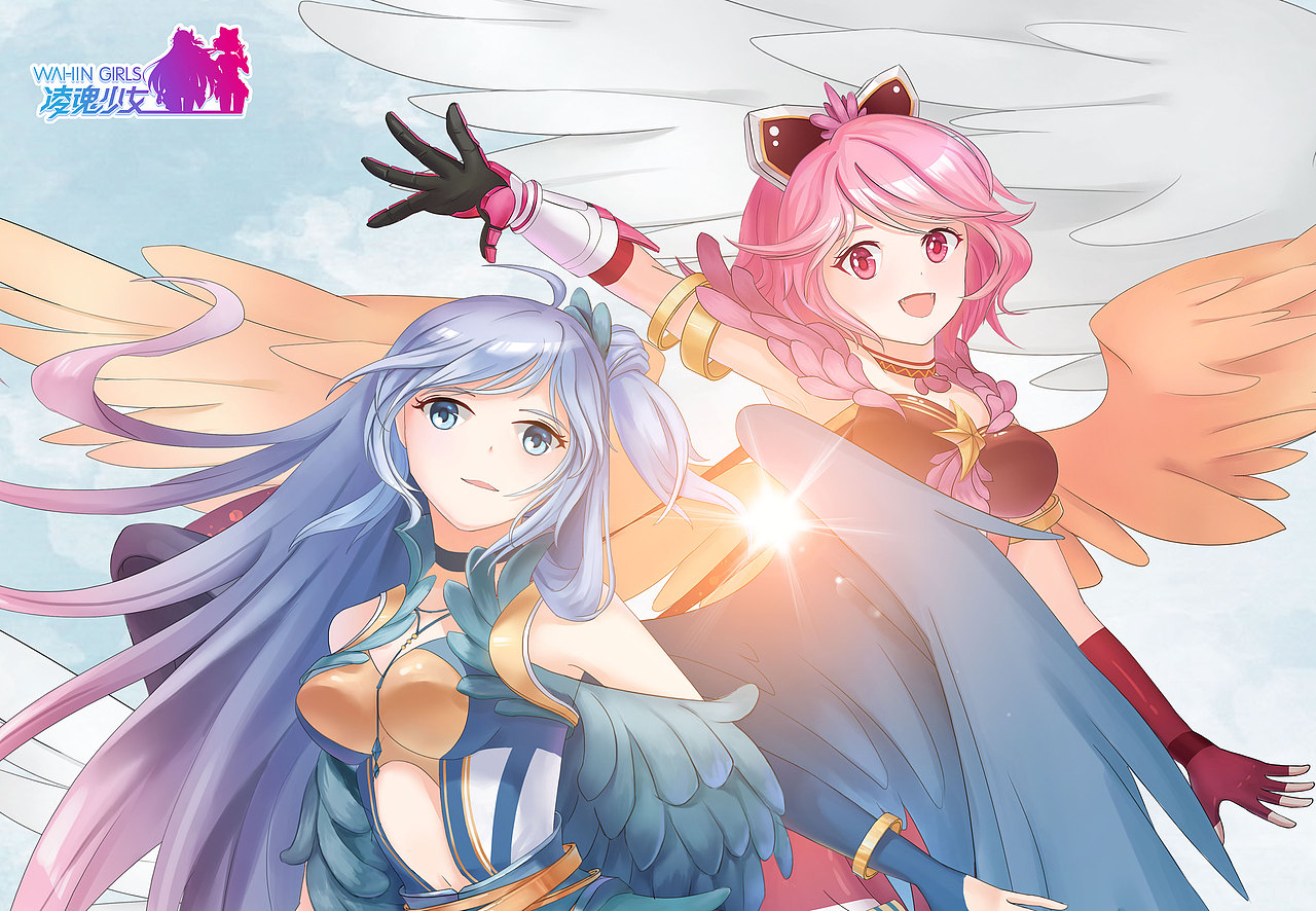 凌魂少女-羽族人物设计