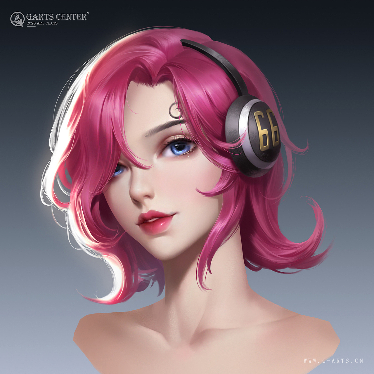 【匠人绘】20年秋季美宣班·学员第一月头像作业节选1_匠人绘cg艺术