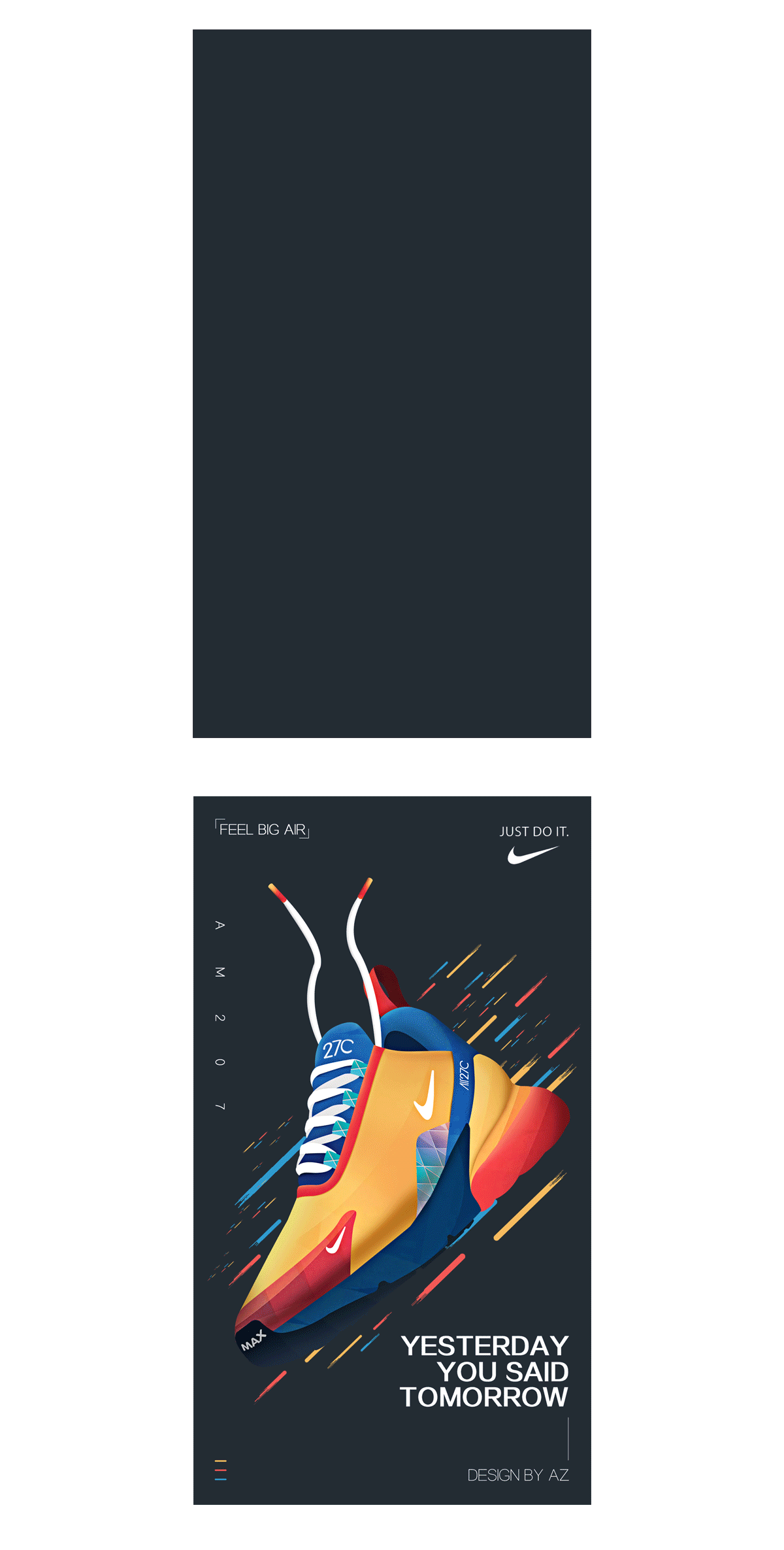 NIKE鞋配色（图ZMTU1MjEyMDUy） - 海报 - 站酷设计师阿滴D原创素材 - 站酷ZCOOL
