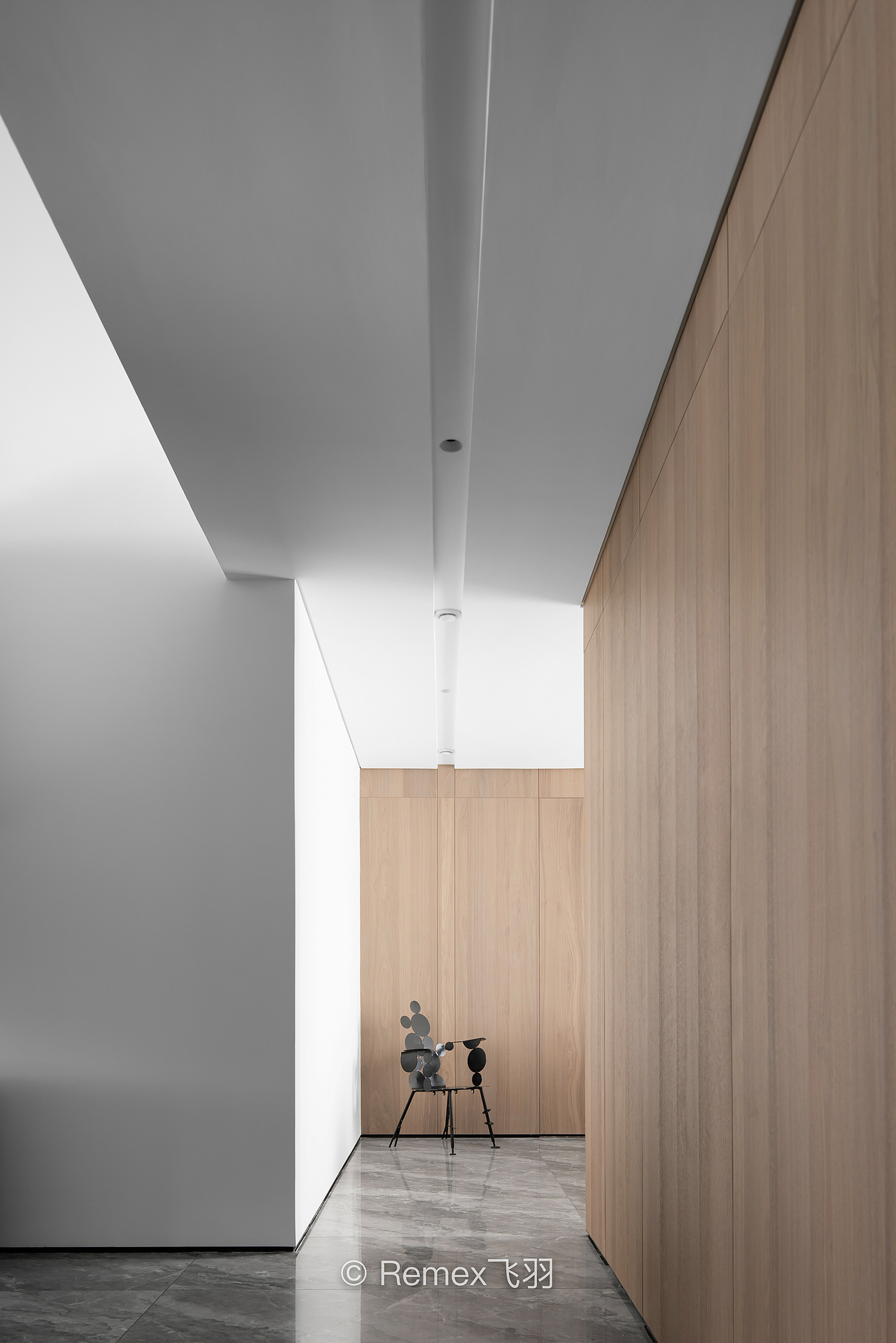 白色极简私宅实景案例|空间摄影飞羽|