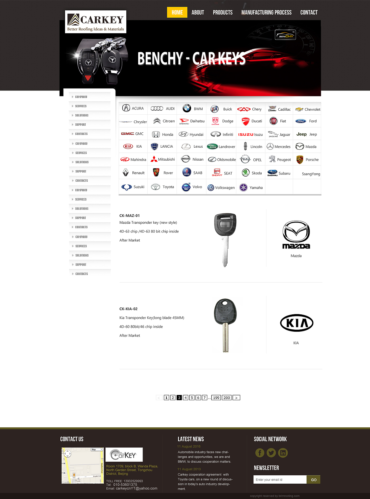 汽車鑰匙網(wǎng)站（圖ZODA4MTY0NzY=） - 企業(yè)官網(wǎng) - 站酷設(shè)計(jì)師濤子TZink原創(chuàng)素材 - 站酷ZCOOL