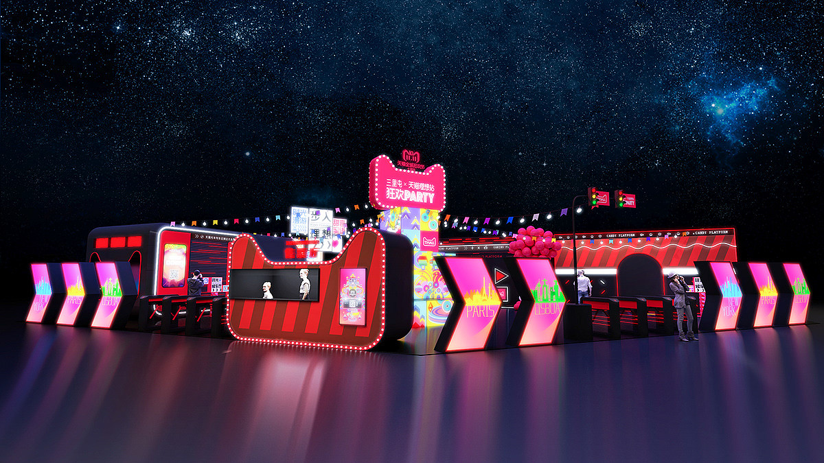 路演活动/快闪店（图ZMTczODIyODk2） - 其他三维 - 站酷设计师阿斯顿01原创素材 - 站酷ZCOOL