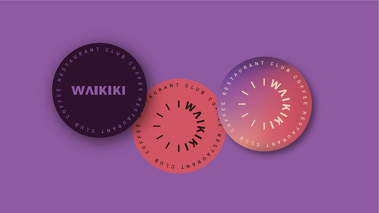 Waikiki/酒吧/咖啡店/无国界菜(图ZMjY0NTc2NDY4) - Logo - 站酷设计师厠所収费原创素材 - 站酷ZCOOL