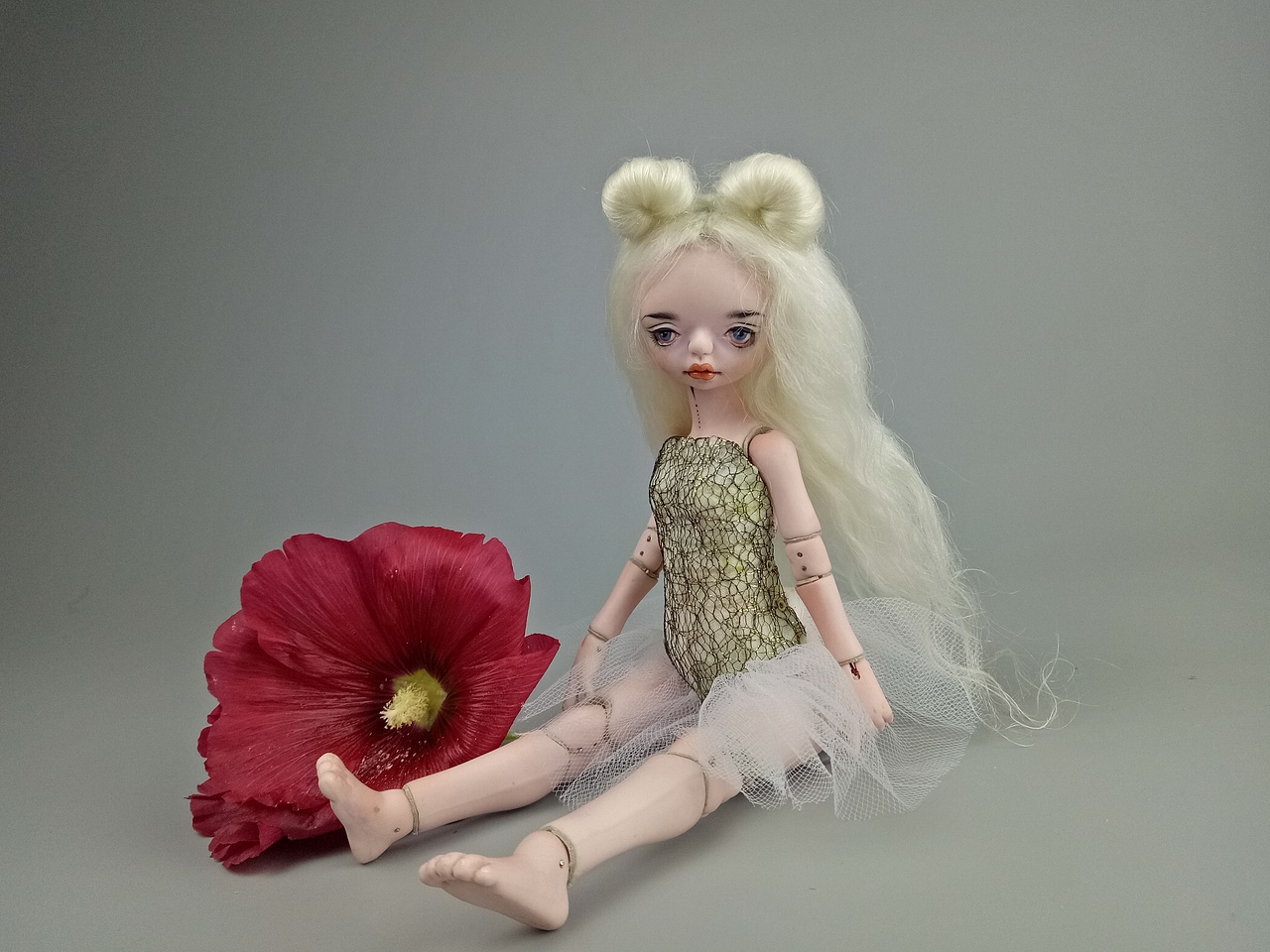 自制六分陶瓷人偶(陶瓷BJD、陶瓷娃娃)（图ZMTE4NDIxMTM2） - 绘画 - 站酷设计师九歌手作20064006原创素材 - 站酷ZCOOL