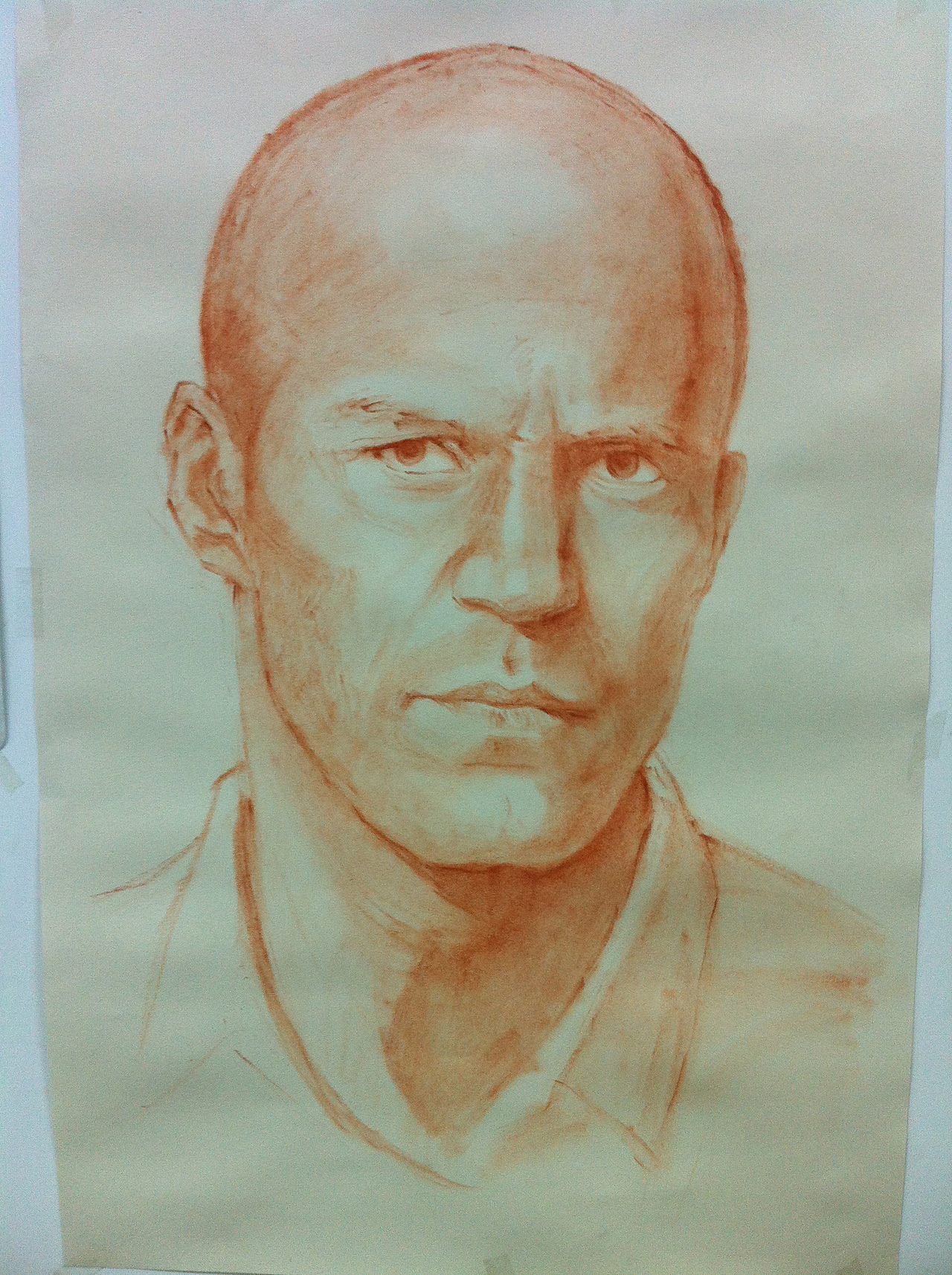 继续细化,反复修形,铺色的范围越来越大,细节会越来越多。