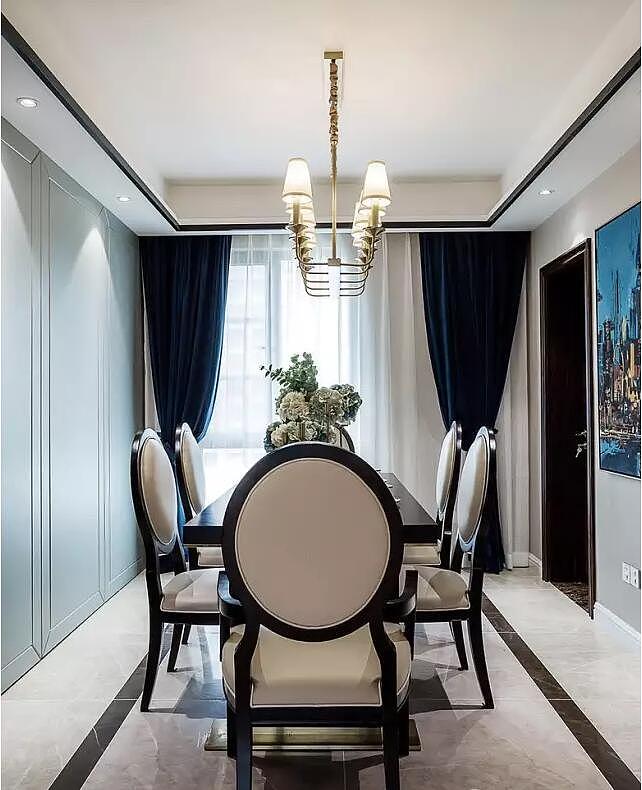 和润林湖美景装修效果图145平新古典风格设计案例欣赏（图ZODk1OTA5MjQ=） - 家装设计 - 站酷设计师美巢装饰花园路店原创素材 - 站酷ZCOOL